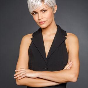 Urban Pixie Hi - Platinum-Grey-Root
